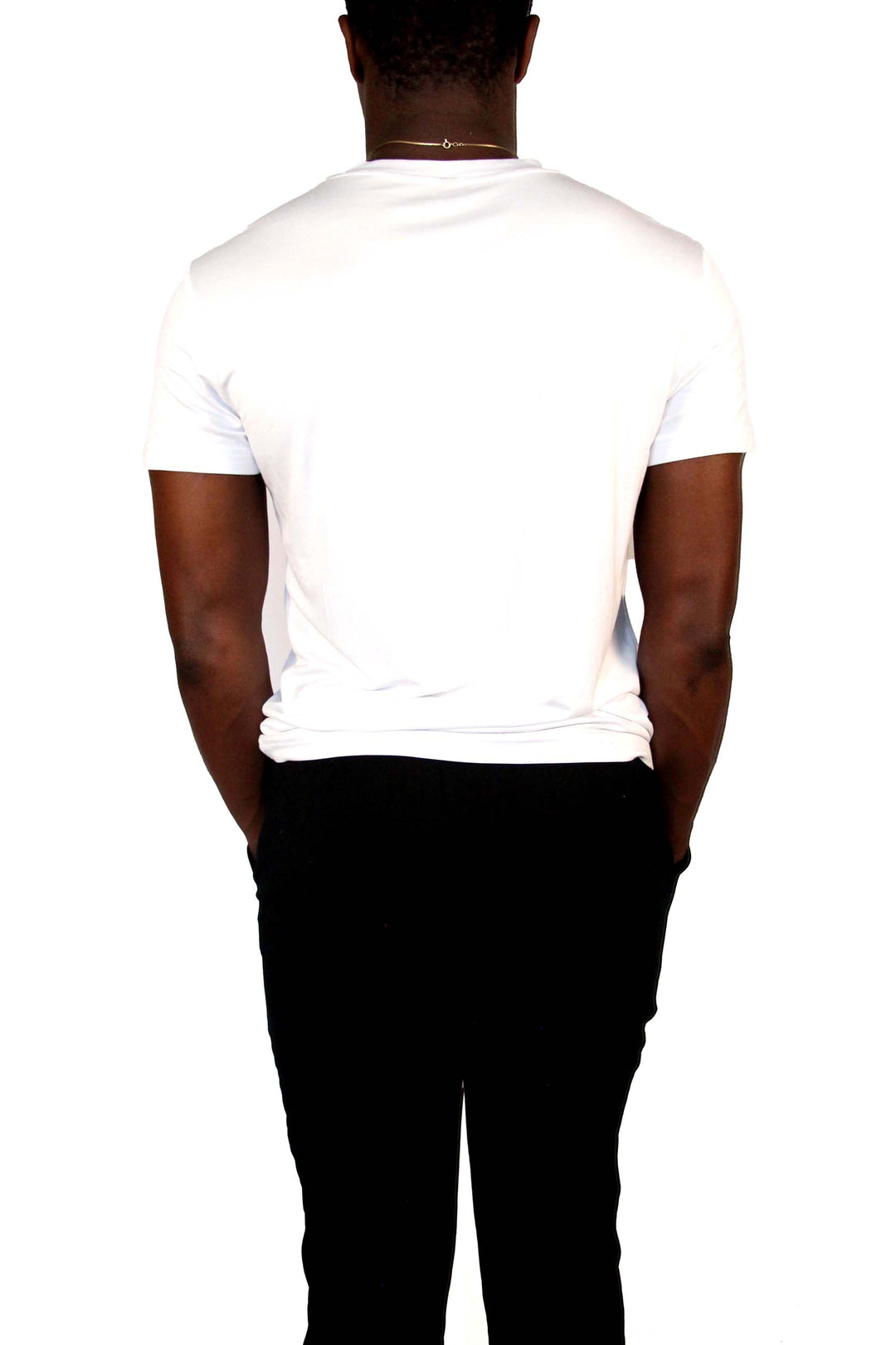 Tailored Bamboo White Henley